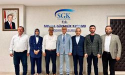 AK Parti Merkez İlçe Teşkilatından Kurum Müdürlerine Hayırlı Olsun Ziyareti