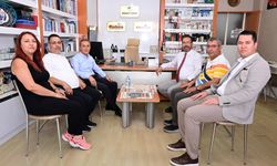 Vali Hüseyin Kök'ten Gazeteciler Cemiyetine Ziyaret