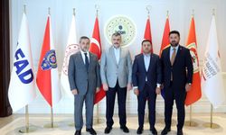Nevşehir Heyetinden İçişleri Bakanı Mustafa Çiftçi’ye Ziyaret