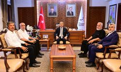 Vali Hüseyin Kök, Enderun Eğitim Vakfı, Çeyiz Vakfı Ve Memur-Sen Temsilcilerini Kabul Etti