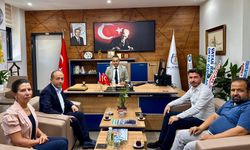 AK Parti Nevşehir Merkez İlçe Başkanı Serhat Sonugelen’den Kadastro Müdürü Yaşar Solak’a Hayırlı Olsun Ziyareti