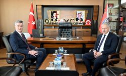 Cumhuriyet Başsavcısı Adem Çalış'tan İl Emniyet Müdürü Serkan Karaman'a Ziyaret