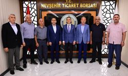 Vali Hüseyin Kök'ten Nevşehir Ticaret Borsasına Ziyaret