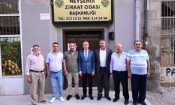 Vali Hüseyin Kök'ten Nevşehir Ziraat Odasına Ziyaret