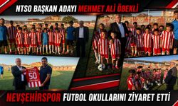 NTSO Başkan Adayı Öbekli, Nevşehir Spor Futbol Okulları’nı Ziyaret Etti