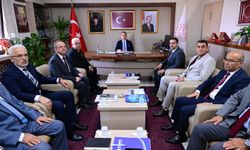 Vali Hüseyin Kök, İl Millî Eğitim Müdürlüğünü Ziyaret Etti
