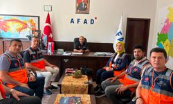 Nevşehir AFAD Gönüllülerinden İl AFAD Müdürü Ahmet Daştemir’e Hayırlı Olsun Ziyareti