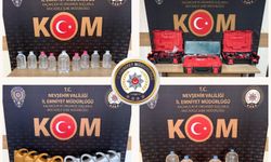 Nevşehir’de 80 Litre Etil Alkol ve 12 Adet Emtia Ürünü Ele Geçirildi