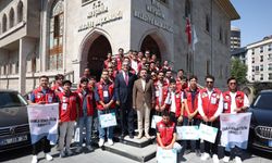 "Damla Gönüllülük Hareketi" Heyetinden Başkan Arı’ya Ziyaret