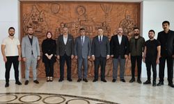 MHP İl Başkanı ve Ülkü Ocakları Heyetinden Rektör Aktekin’e Ziyaret