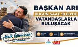 Başkan Arı, Bugün Saat 18.00’de Vatandaşlarla Buluşacak