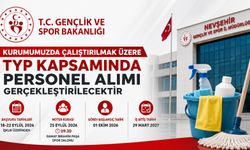 Nevşehir’de 100 Kişilik TYP Personel Alımı Yapılacak