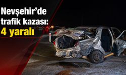 Nevşehir’de trafik kazası: 4 yaralı