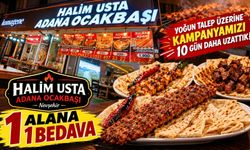 Halim Usta Adana Ocakbaşı’nda “1 Alana 1 Bedava” Kampanyası 10 Gün Daha Uzatıldı!