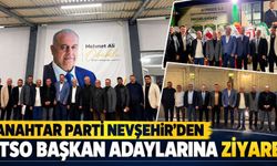Anahtar Parti Nevşehir’den NTSO Başkan Adaylarına Ziyaret