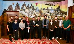 Kültürlerarası Proje Heyeti’nden Nevşehir Belediye Başkanı Arı’ya Ziyaret