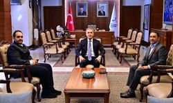 Nurullah Uzer ve Abdulsamed Uzer’den Vali Hüseyin Kök’e Ziyaret