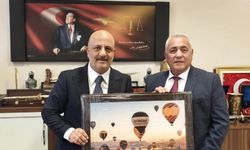 Göreme Belediye Başkanı Ömer Eren’den Ankara Cumhuriyet Başsavcı Vekili Ömer Örücü’ye Ziyaret