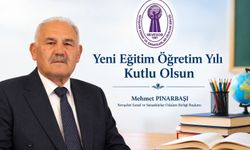 Mehmet Pınarbaşı’dan Yeni Eğitim-Öğretim Yılı Mesajı