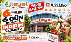 Yarın Başlıyor! Leyal AVM’de 6 Gün Boyunca İndirim Yağmuru