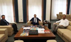 Kapadokya Alan Başkanı A. Cem Aslanbay, TGF Genel Sekreteri Bayram Ekici ile görüştü