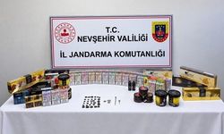 Nevşehir’de Kaçak Sigara ve Tarihi Eserler Ele Geçirildi