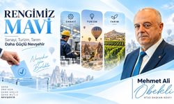Mehmet Ali Öbekli’nin Seçim Rengi Mavi Oldu