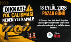 15 Temmuz Mahallesi Şehit Kamil Değerlier Sokak Trafiğe Kapatılacak