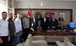 MHP İl Başkanı Adnan Doğu ve Ülkü Ocakları İl Başkanı Dr. Mehmet Uçar’dan İl Millî Eğitim Müdürü Yusuf Yazıcı’ya Ziyaret