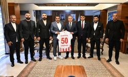 Vali Hüseyin Kök, Nevşehir Kapadokya Gücü Spor Kulübü Yönetimini Kabul Etti
