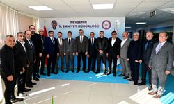 MHP İl Başkanı Adnan Doğu ve Beraberindeki Heyetten İl Emniyet Müdürü Sinan Dallı’ya Hayırlı Olsun Ziyareti