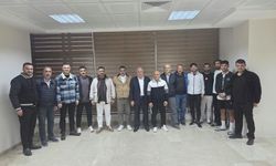 NTSO Başkan Adayı Öbekli, Nevşehir Spor Yönetimi ve Futbolcularla Buluştu