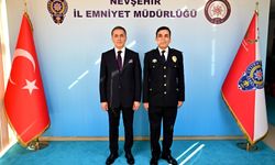 Vali Hüseyin Kök’ten İl Emniyet Müdürü Sinan Dallı’ya Hayırlı Olsun Ziyareti