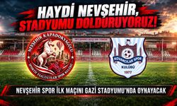 Nevşehir Spor ilk maçını Gazi Stadyumunda Oynayacak