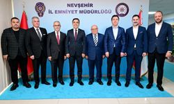 Nevşehirli Bürokratlar ve İş İnsanları Derneği’nden İl Emniyet Müdürü Sinan Dallı’ya Ziyaret