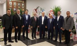 NEVBİAD Başkanı Kazım Tekin’den NTSO Başkanı M. Ali Öbekli ve Meclis Başkanı Talip Aldemir’e "Hayırlı Olsun" Ziyareti