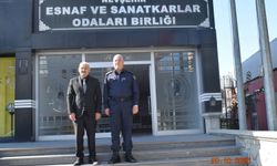 İl Jandarma Komutanı Mehmet Çelik’ten Pınarbaşı’na Hayırlı Olsun Ziyareti