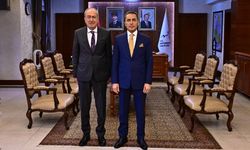 Vali Hüseyin Kök, İspanya Fahri Konsolosu Hasan Turasan’ı Kabul Etti