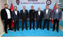 Kızılay Nevşehir Şube Başkanı Ercan Civelek’ten İl Emniyet Müdürü Sinan Dallı’ya Hayırlı Olsun Ziyareti