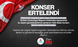Fatih Bulut Konseri İleri Bir Tarihe Ertelendi