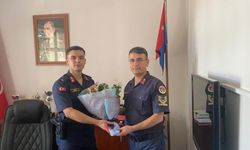 Derinkuyu İlçe Jandarma Komutanlığına İlk Kez Bir Subay Atandı