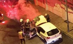 Nevşehir'de Otomobil Alevler İçinde Kaldı
