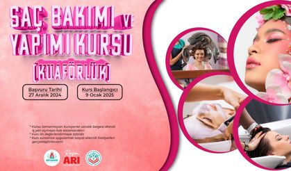 KAPEM’de Saç Bakımı ve Yapımı Kursu (Kuaförlük) Açılacak