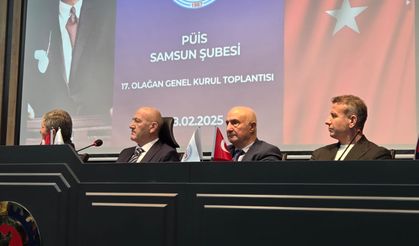 PÜİS Genel Başkan Yardımcısı Musa Ertaş, Samsun Şubesi Olağan Genel Kurulu’nda Divan Başkanlığına Seçildi