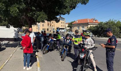 Ortahisar’da Motosiklet Denetimi: 19 Sürücüye Ceza, 6 Sürücü Trafikten Men Edildi
