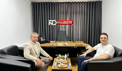 Milletvekili Süleyman Özgün'den ND Haber'e Ziyaret
