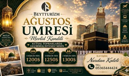 Beytturizm'den Ağustos Ayına Özel Kampanyalı Umre Programı