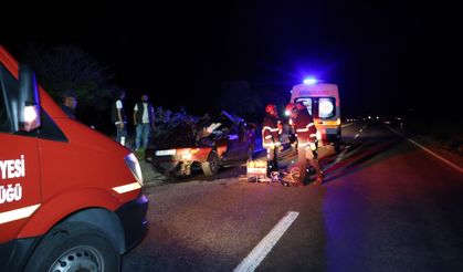 Nevşehir'de Feci Kaza: Patates Yüklü Tıra Çarpan Otomobilin Sürücüsü Hayatını Kaybetti