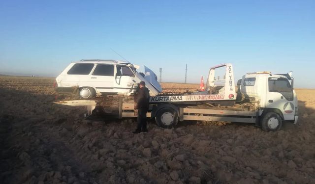 Kozaklı'da Trafik Kazası