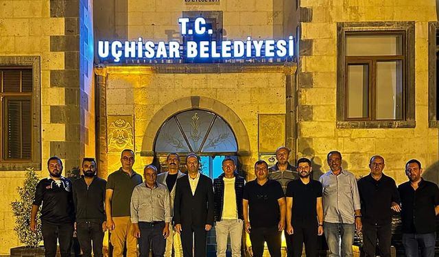 Uçhisar Belediyesi Hizmet Binasına “T.C.” Tabelası Eklendi